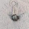 Tiny Black Cat Keychain